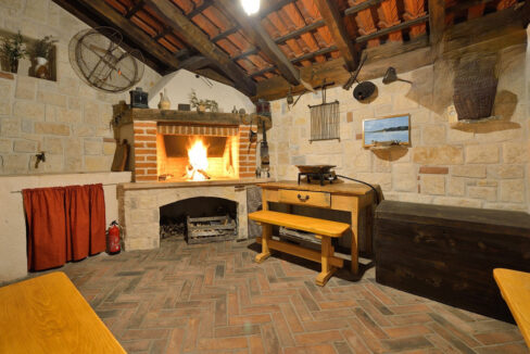 Außergewöhnliches Steinhaus Sibenik Stadtblick