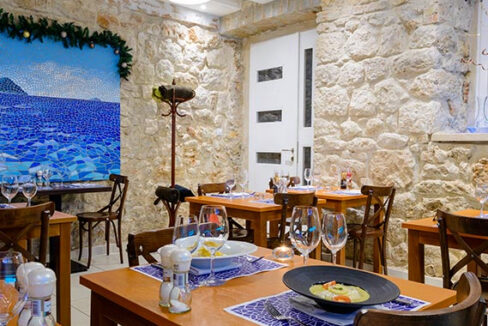 Haus mit Restaurant - Blick auf die Altstadt von Dubrovnik