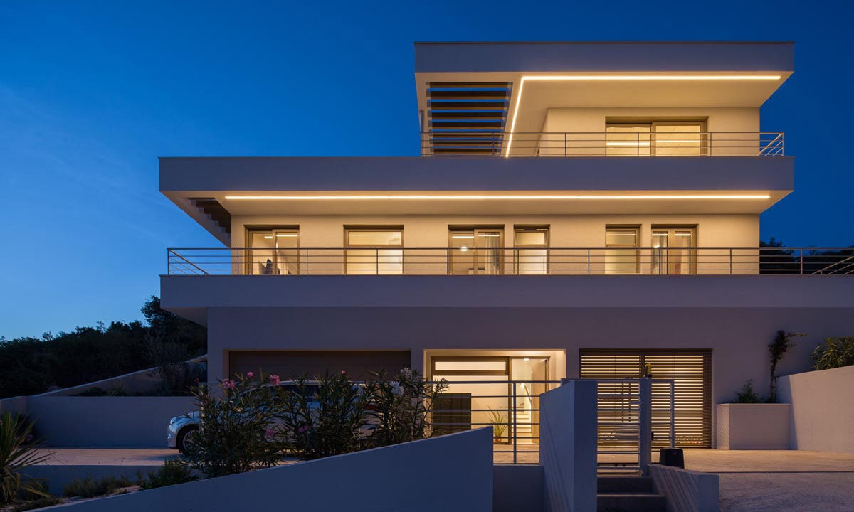 Kürzlich erbautes modernes Villa am Meer - Rogoznica.