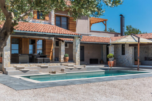 Außergewöhnliches Steinhaus Sibenik Stadtblick