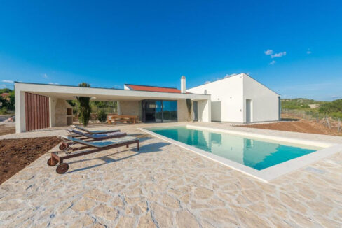 Anspruchsvolle moderne Villa mit fantastischem Blick - Region Zadar