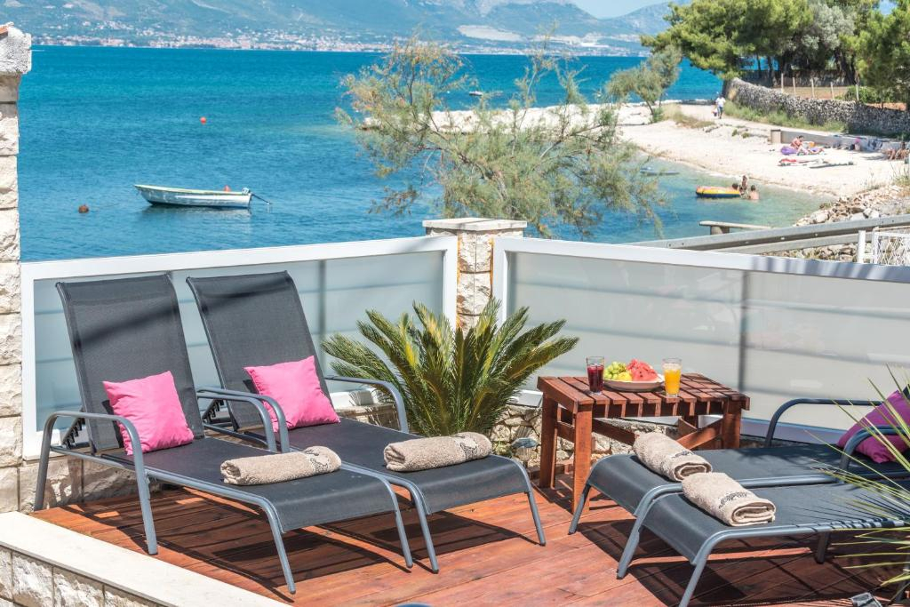 Haus am Strand in Trogir