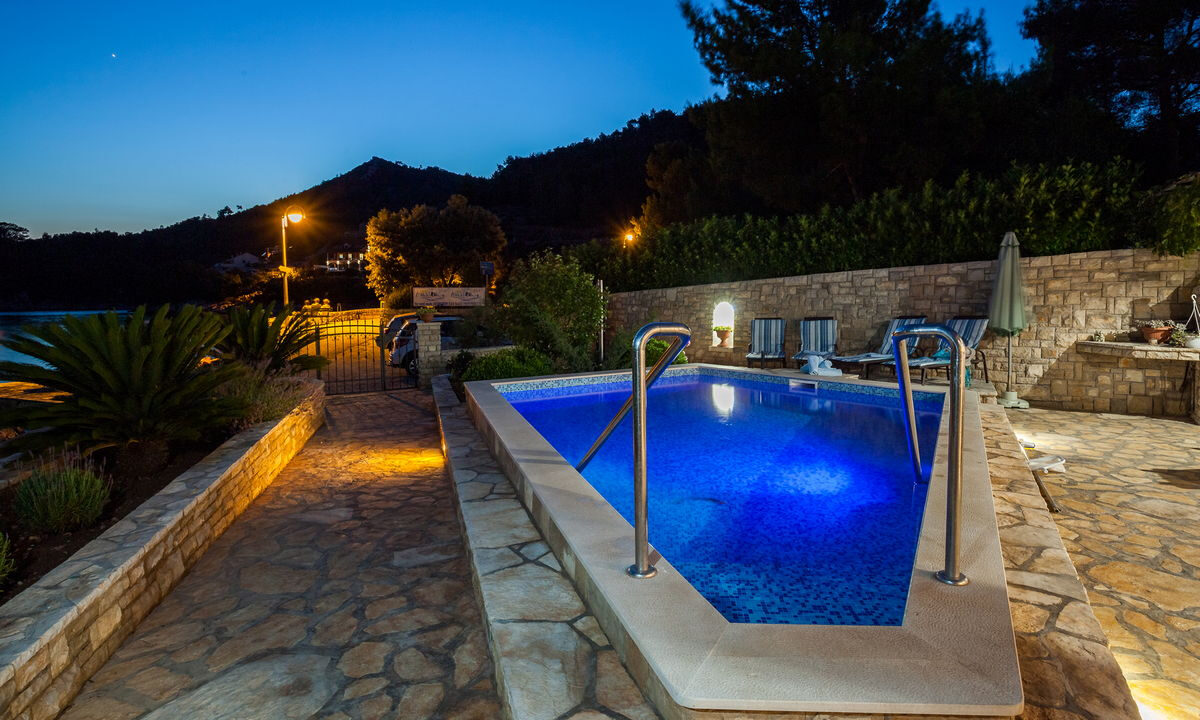 Haus am Meer in der Bucht - Insel Korcula