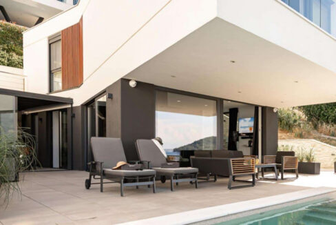 Moderne Villa mit Meerblick auf der Insel Ugljan