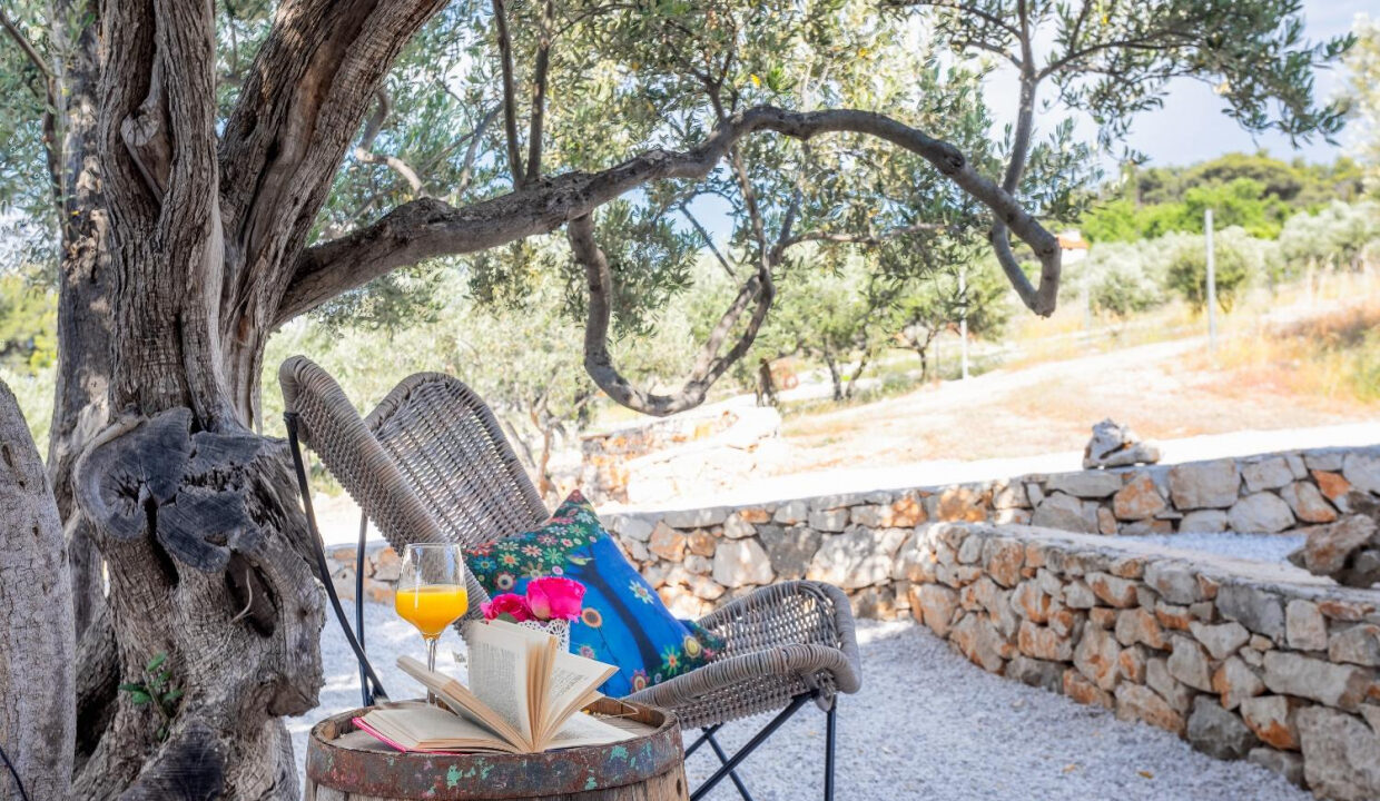 Steinhaus auf der Insel Brac