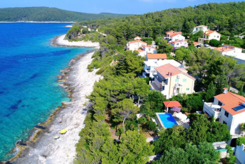 Schöne grüne Oase am Meer - Vela Luka, Insel Korcula