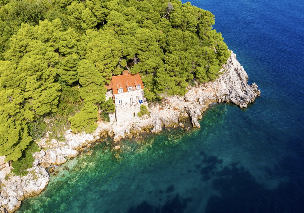 Wunderbares traditionelles Villa-Projekt am Meer - Dubrovnik