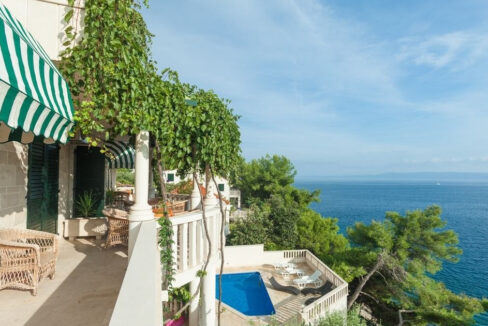 Villa am Meer auf der Insel Bra?