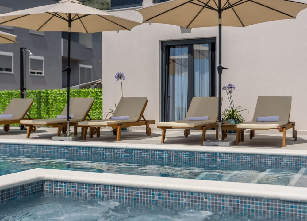 Neues Meerblick-Ferienhaus Podstrana