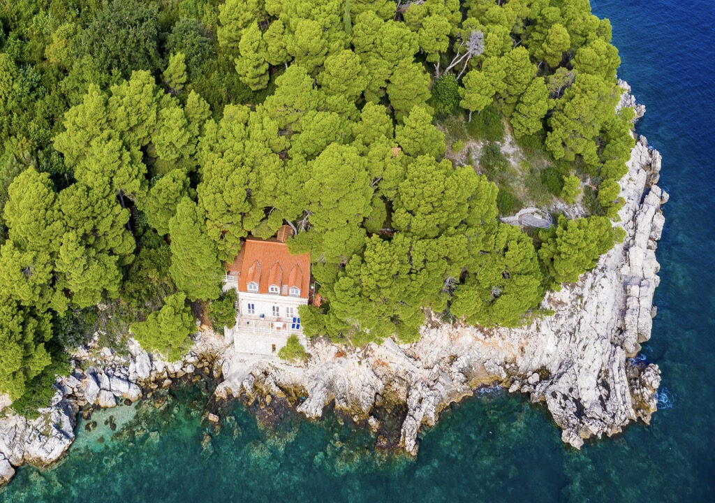 Wunderbares traditionelles Villa-Projekt am Meer - Dubrovnik