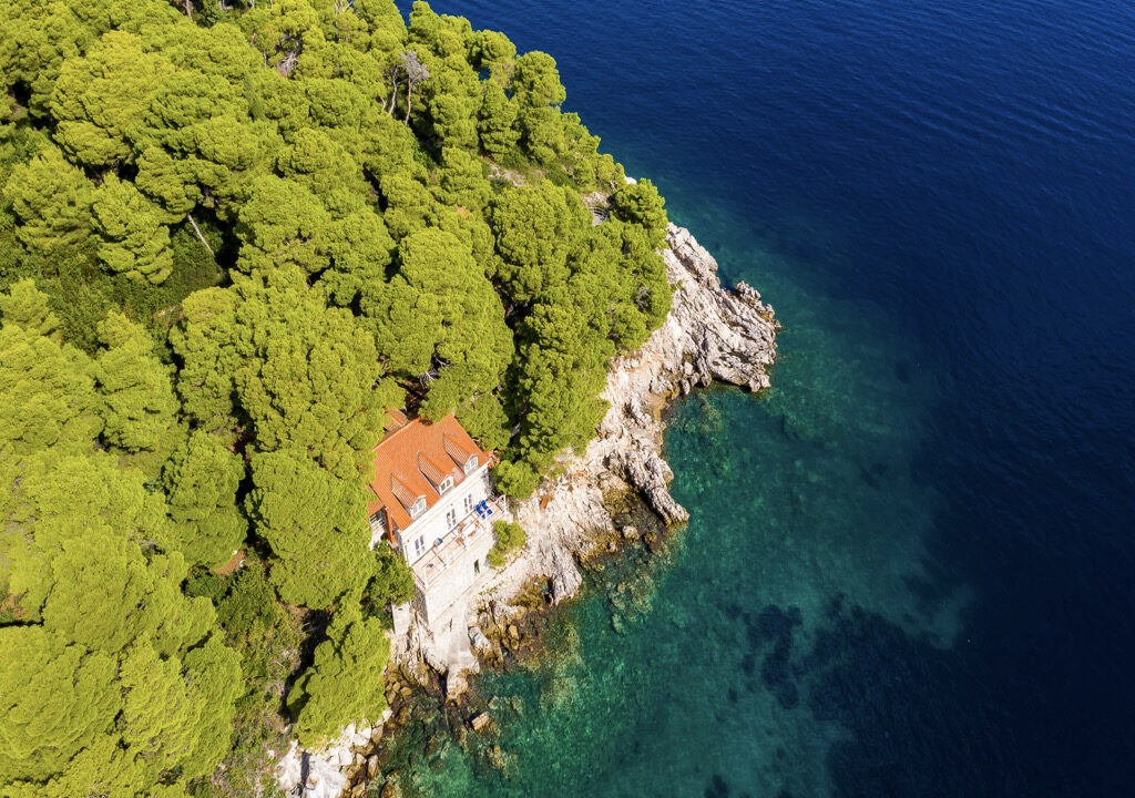 Wunderbares traditionelles Villa-Projekt am Meer - Dubrovnik