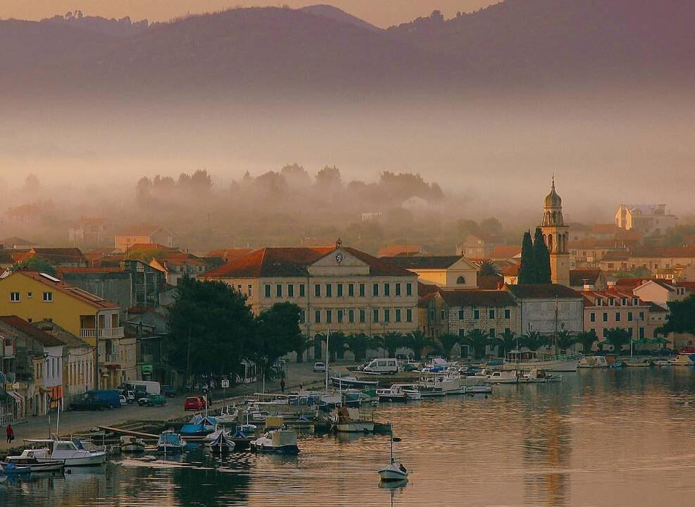 Altstadt-Steinvilla auf der Insel Kor?ula - Vela Luka