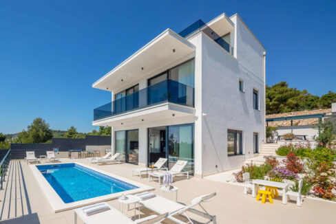 Exklusive Villa mit Meerblick Okrug Gornji