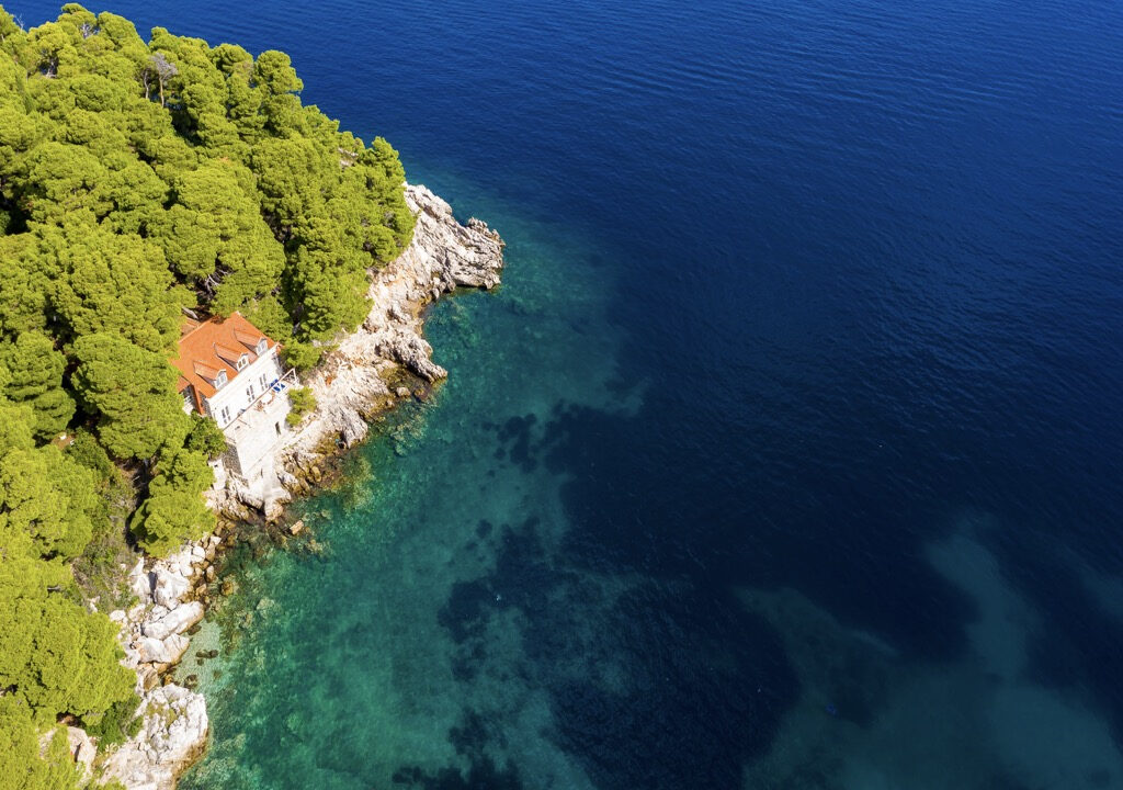 Wunderbares traditionelles Villa-Projekt am Meer - Dubrovnik