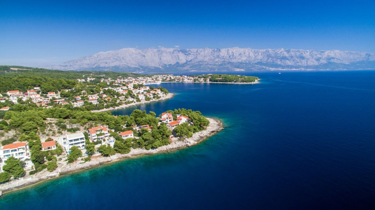Villa am Meer auf der Insel Bra?