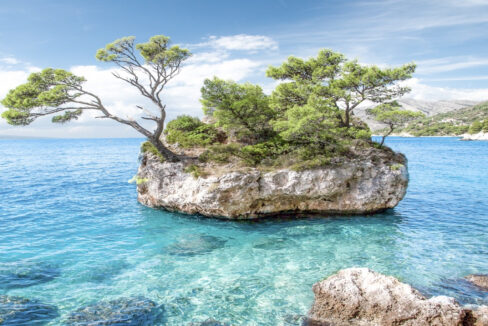 Steinhaus auf der Insel Hvar