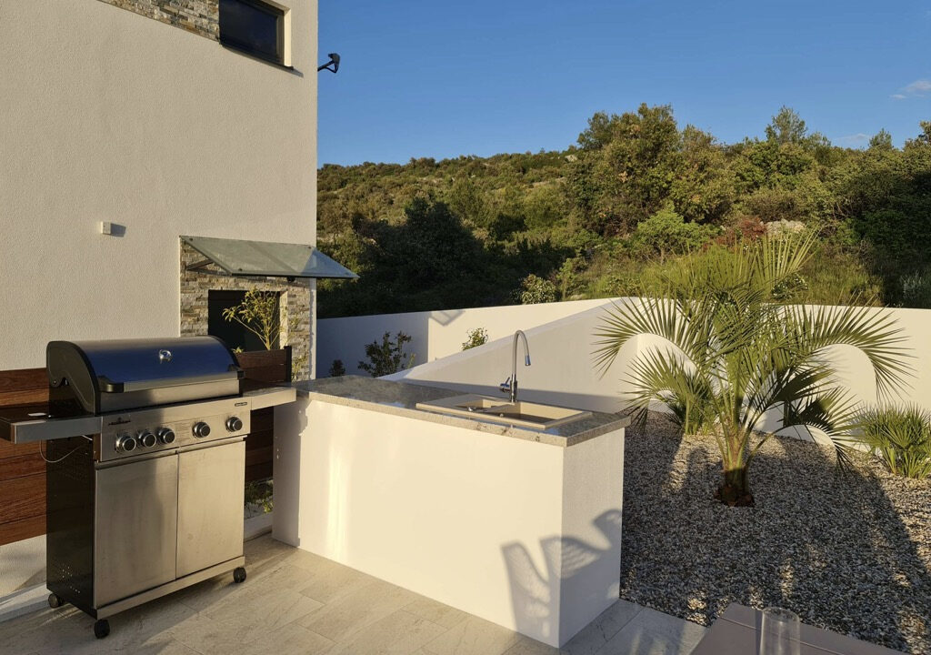 Neue Villa mit Meerblick, Rogoznica