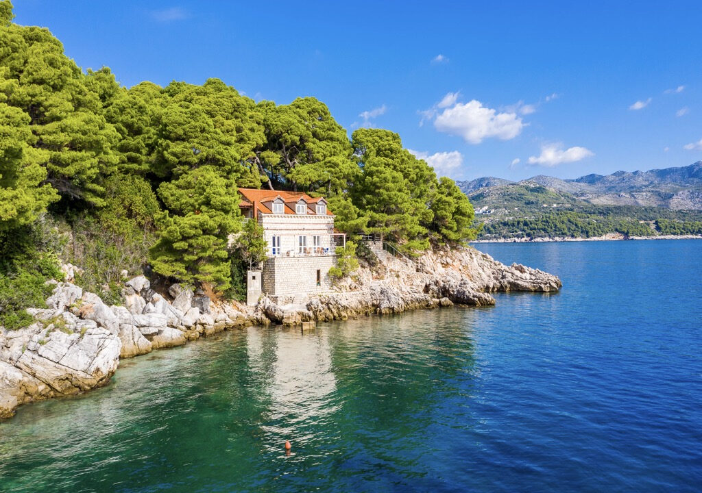 Wunderbares traditionelles Villa-Projekt am Meer - Dubrovnik
