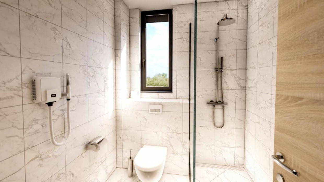 Modernes Gebäude Rogoznica