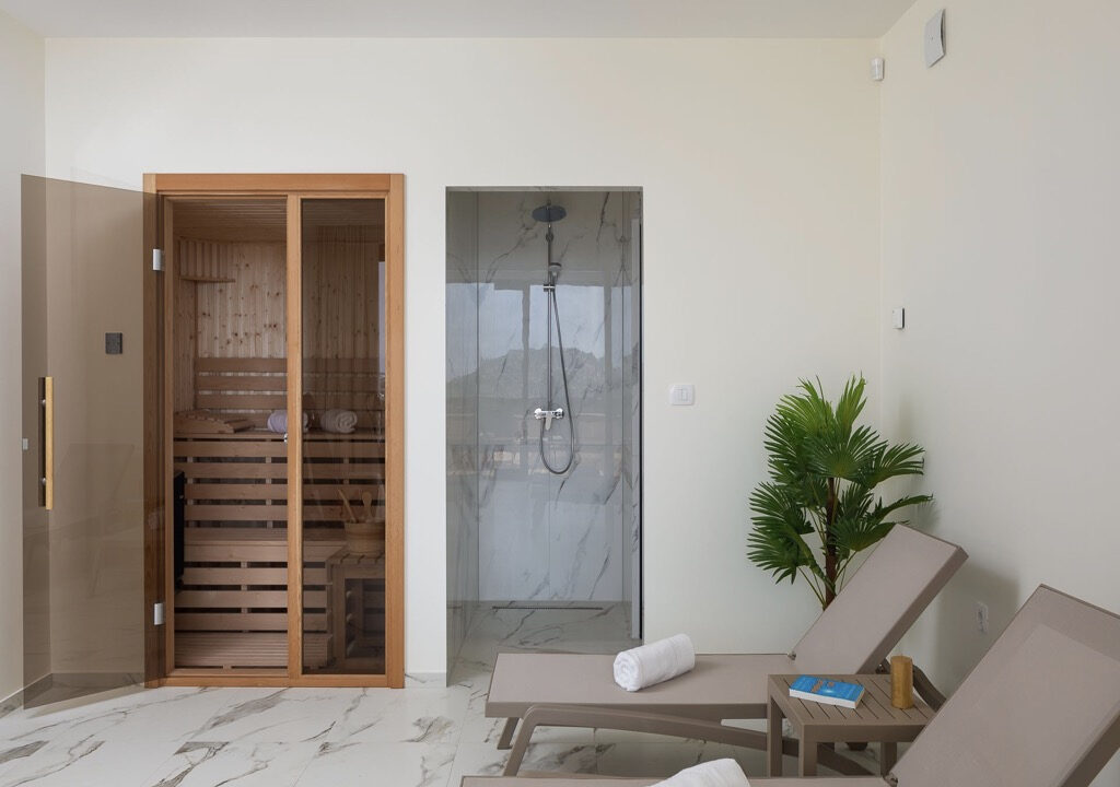 Neue moderne Villa mit Meerblick in Rogoznica