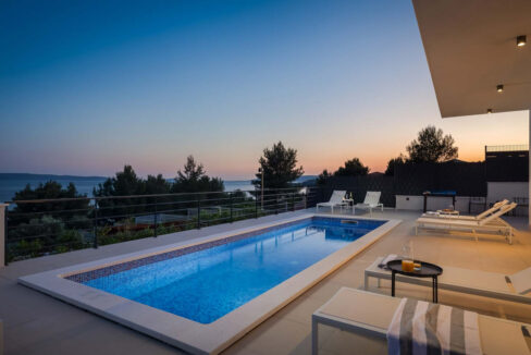 Exklusive Villa mit Meerblick Okrug Gornji