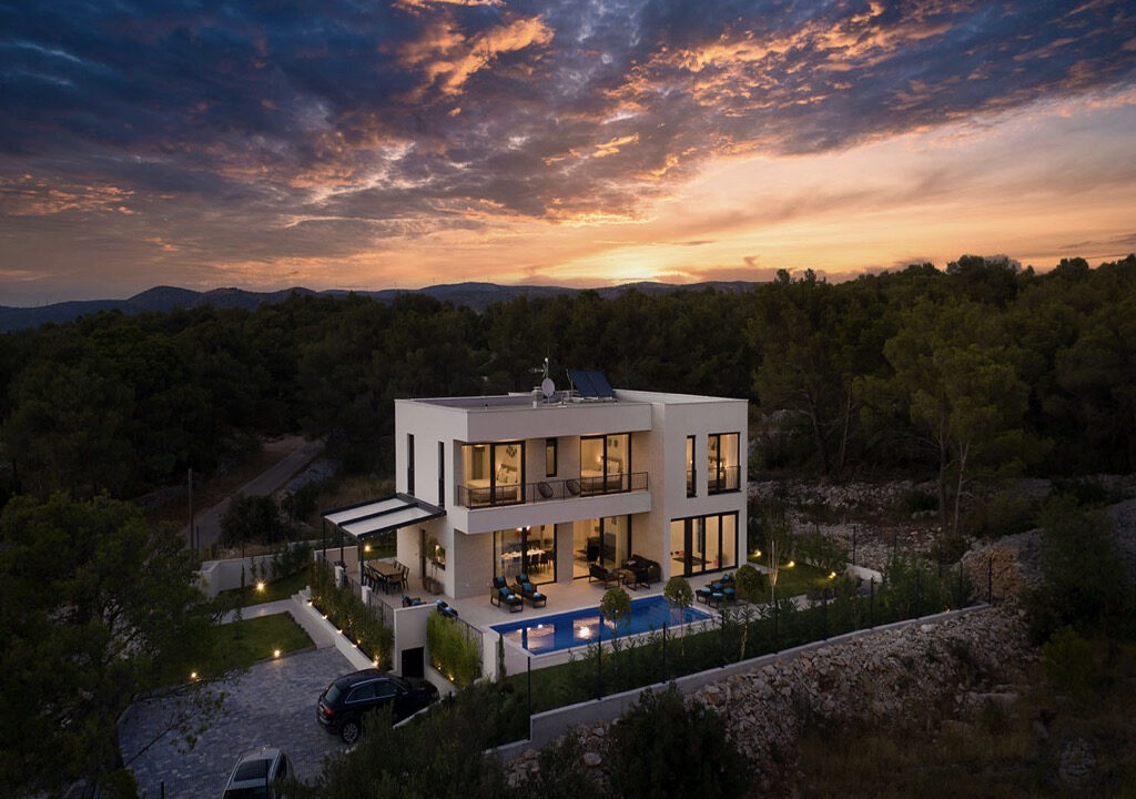Neue fantastische Villa in Sibenik