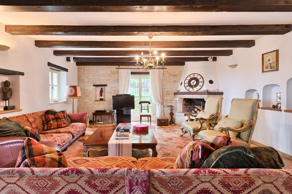 Steinhaus mit Meerblick in der Region Rovinj