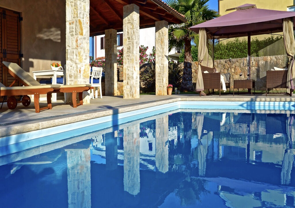 Steinhaus auf der Insel Krk