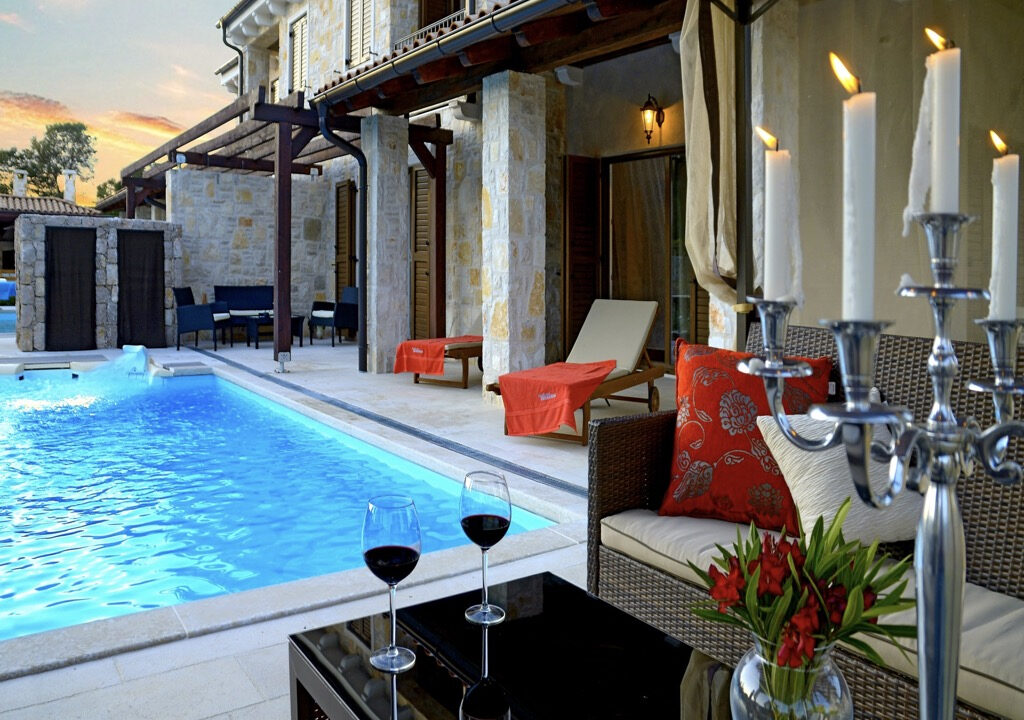 Steinhaus auf der Insel Krk