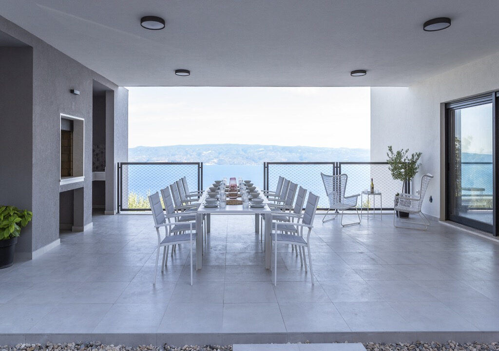 Villa Lipa Meerblick auf Hügel