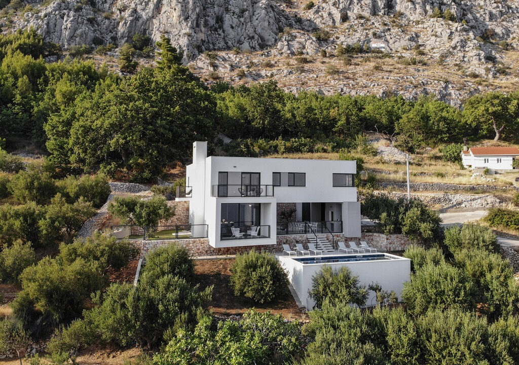 Villa Lipa Meerblick auf Hügel