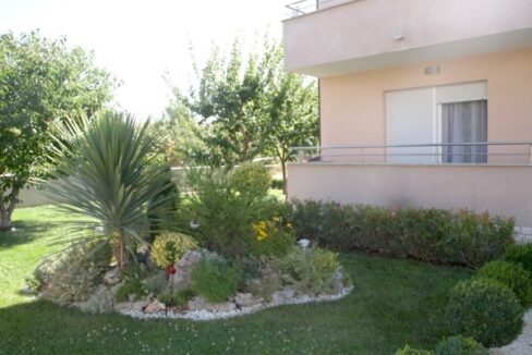 Detailansicht des mediterranen Gartens