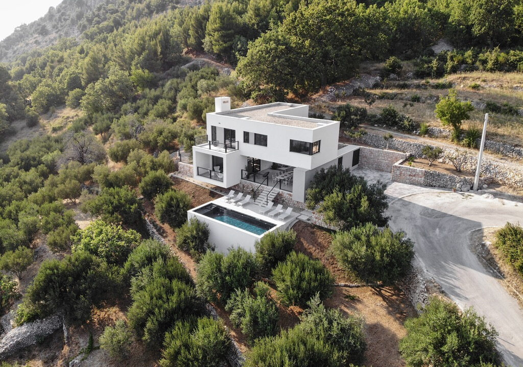 Villa Lipa Meerblick auf Hügel