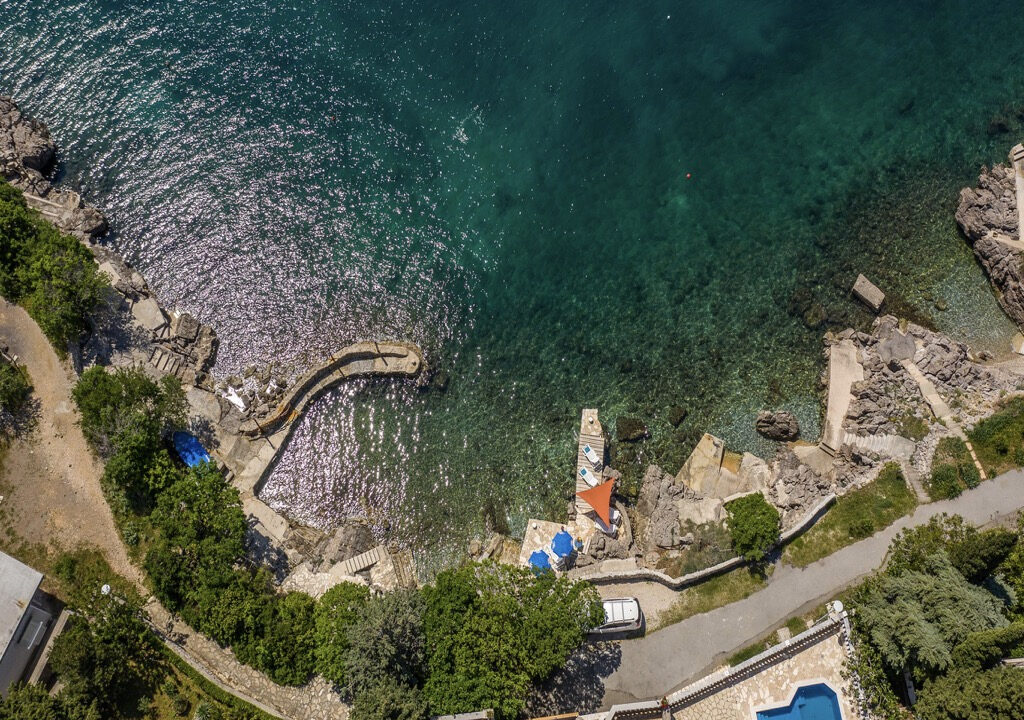 Villa am Meer in der Nähe von Crikvenica
