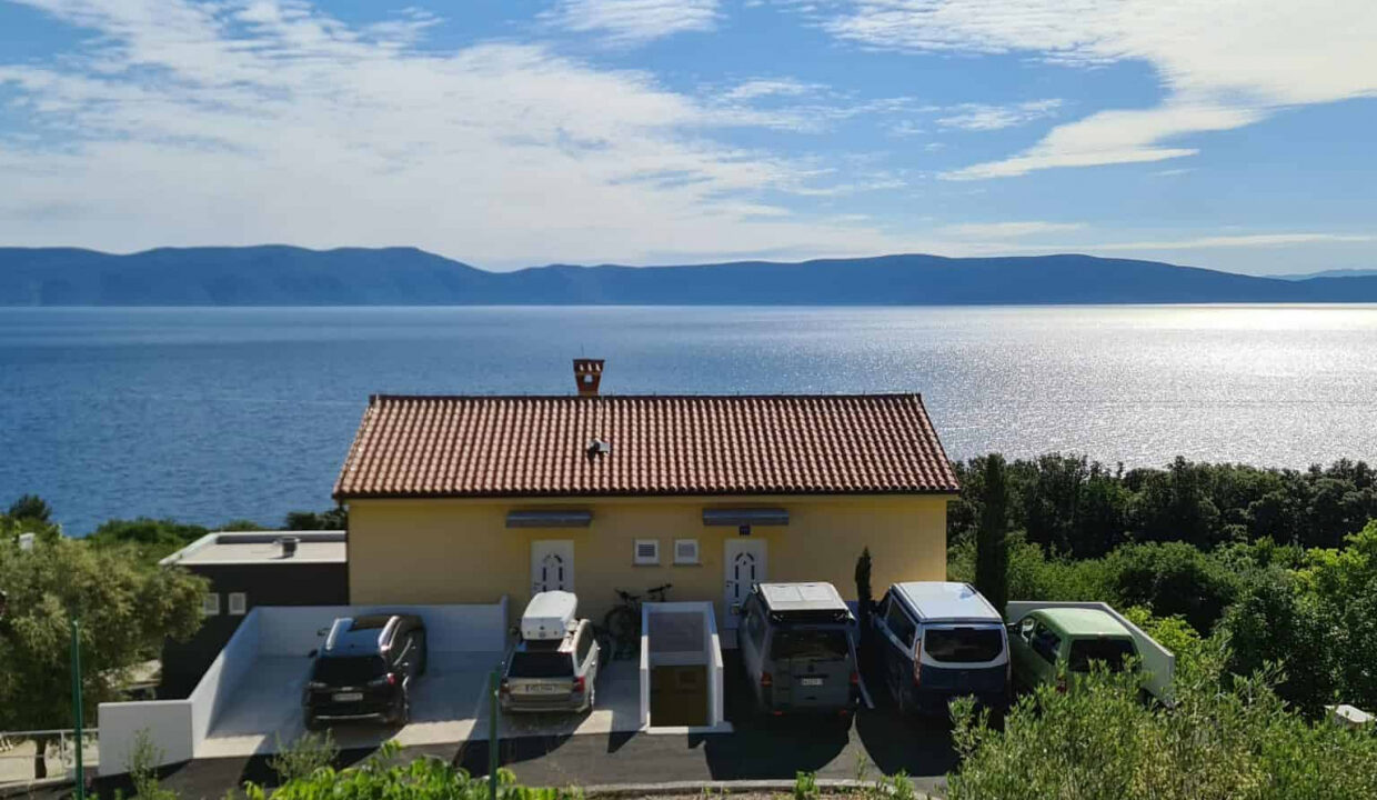 Haus mit Meerblick bei Labin