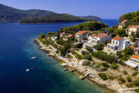 Haus am Meer auf der Insel Korcula