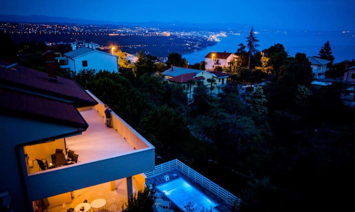 Schöne Villa mit Meerblick in Opatija