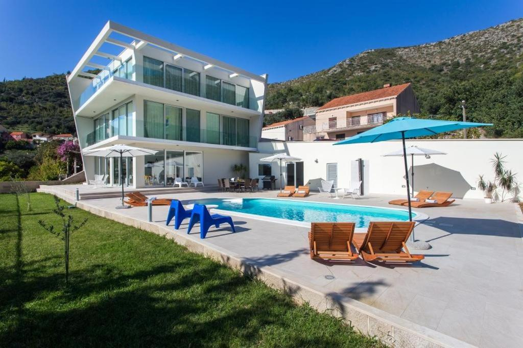 Prestigeträchtige Villa mit Meerblick in Dubrovnik