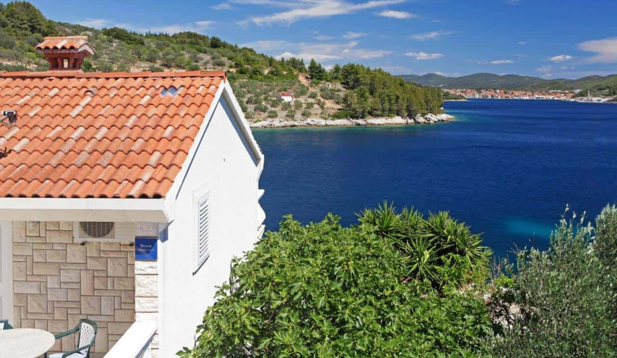 Haus am Meer auf der Insel Korcula