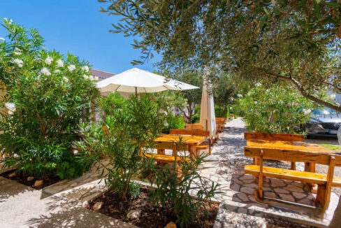 Haus am Strand auf der Insel Pag